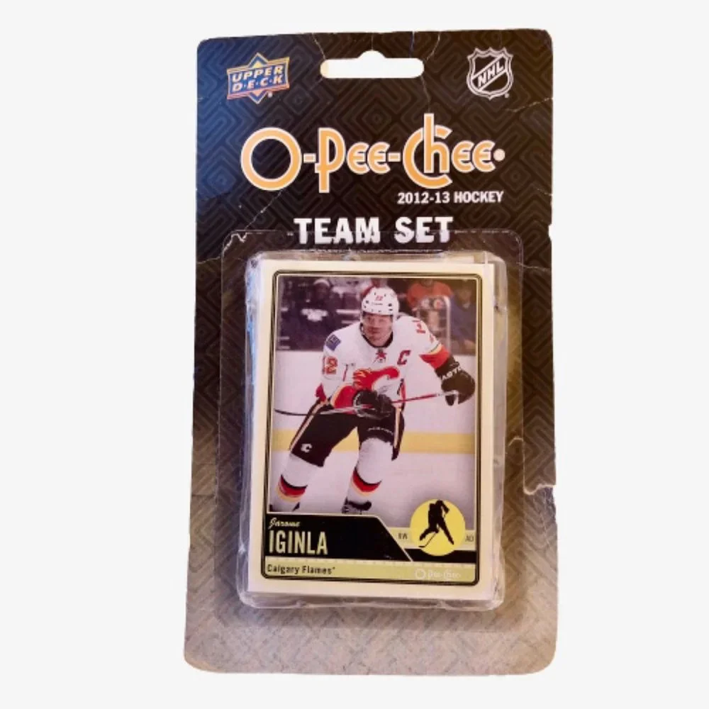 2012-13 Hockey OPC O-Pee-Chee Calgary Flames Cards